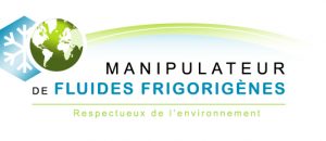Logo Manipulateur de Fluides Frigorigènes Respectueux de l'Environnement